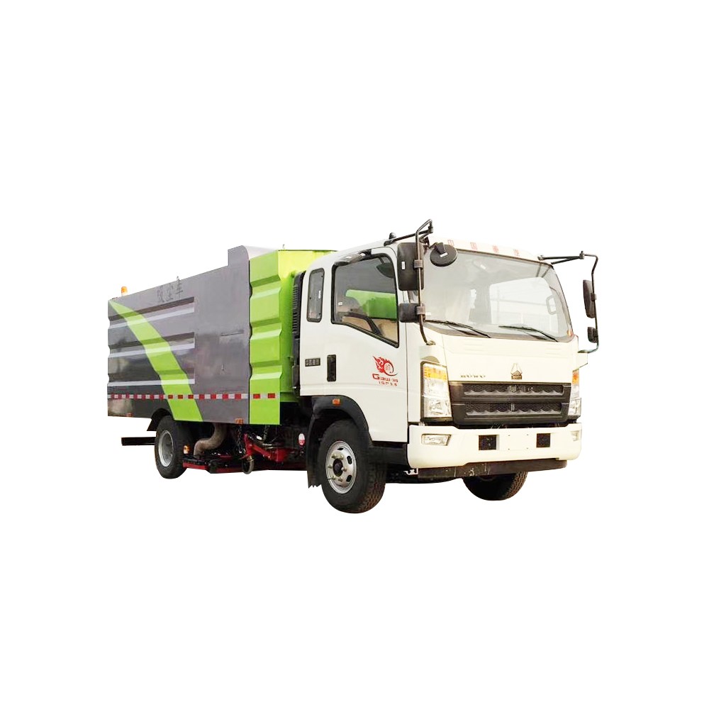 Xe quét đường chân không 8 tấn Howo
