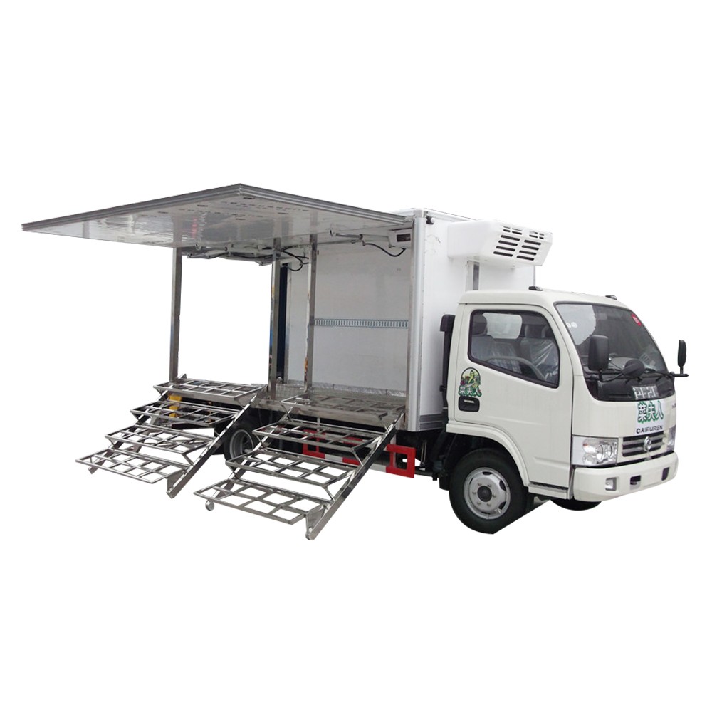 Tủ đông rau quả Dongfeng Tủ lạnh Trruck