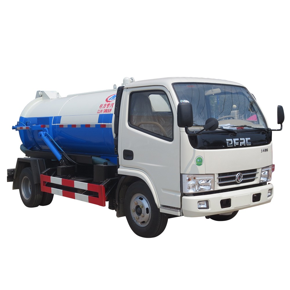 Xe tải đổ thùng tự hoại Dongfeng