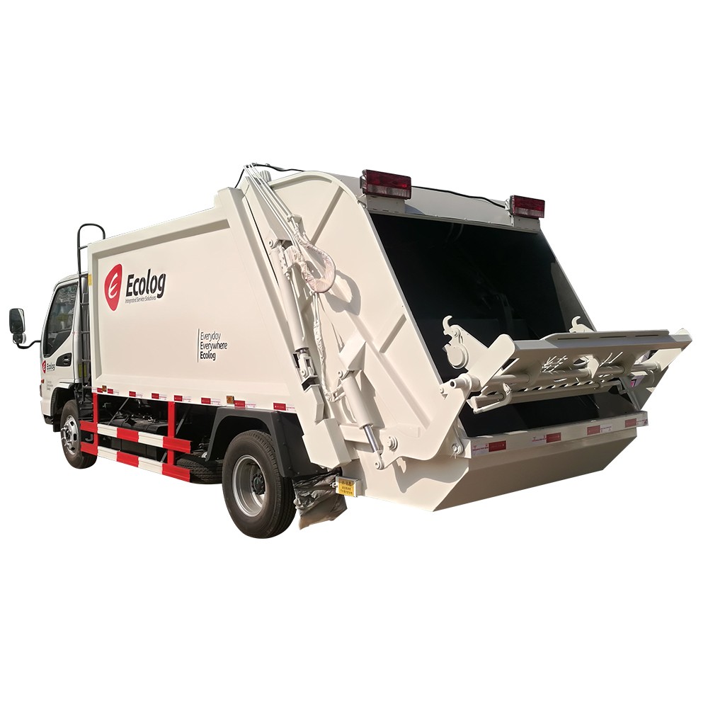 Xe tải thu gom rác 6 bánh