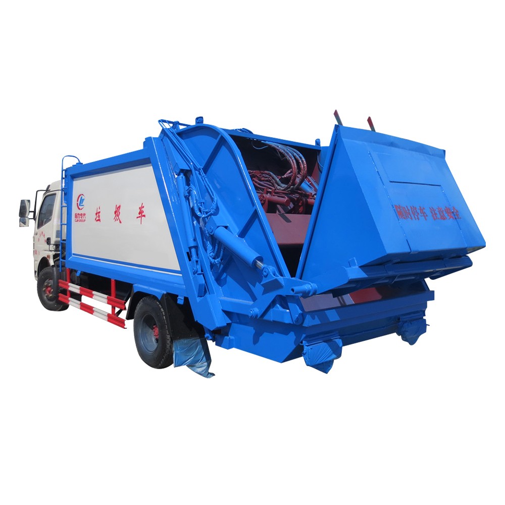 Xe chở rác cánh tay thủy lực Dongfeng 8 M3