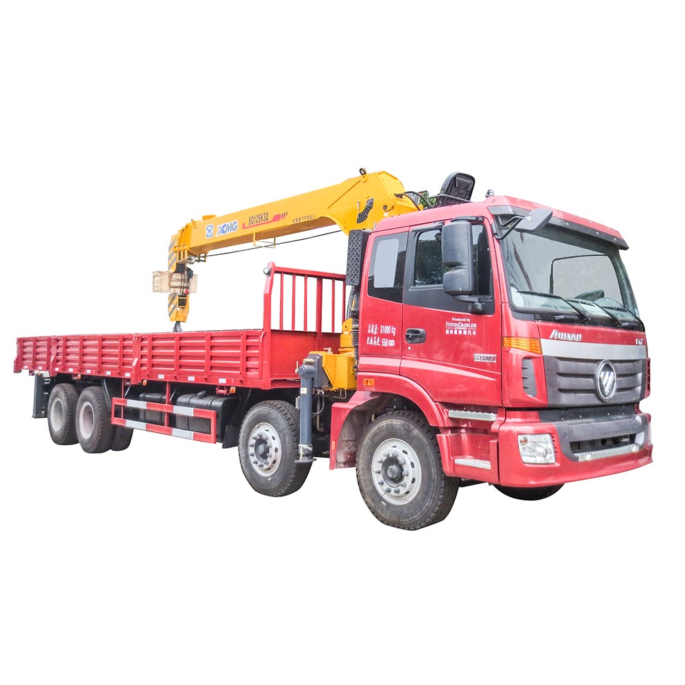 Cần cẩu xe tải Foton 10 tấn bùng nổ