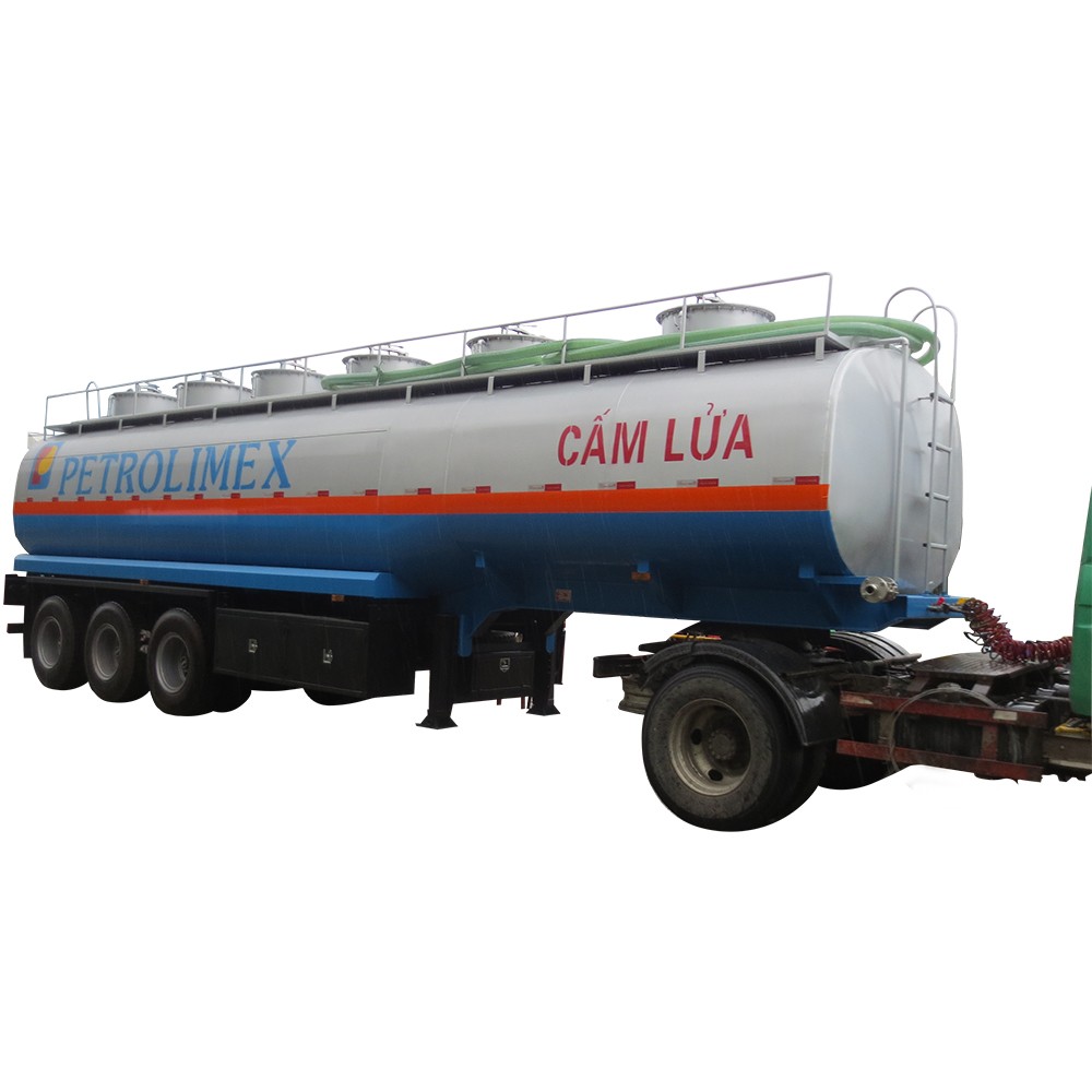 3 trục thùng dầu semitrailer 45000 lít
